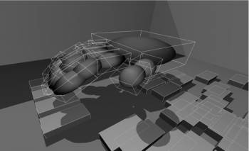 Pavage des murs de la mosquée de Grenade