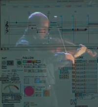 Score Following Screenshot for Partita I